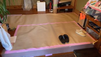 使っていない2階洋間を里帰りの居住スペースにリフォーム｜静岡県