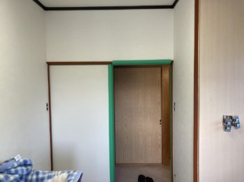 使っていない2階洋間を里帰りの居住スペースにリフォーム｜静岡県