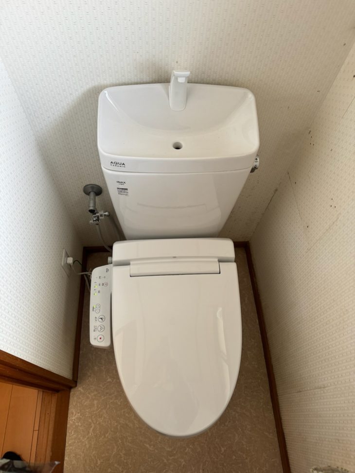 トイレ、洗面化粧台の故障したパーツだけ一部交換できます！｜静岡県沼津市下河原K様邸