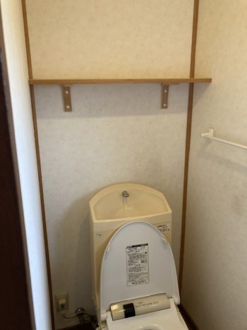 内装にこだわったおしゃれなトイレへリフォーム｜静岡県伊豆の国市中