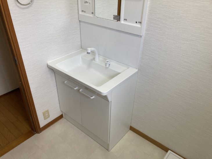 20年使用したユニットバスと洗面脱衣所をリフォーム