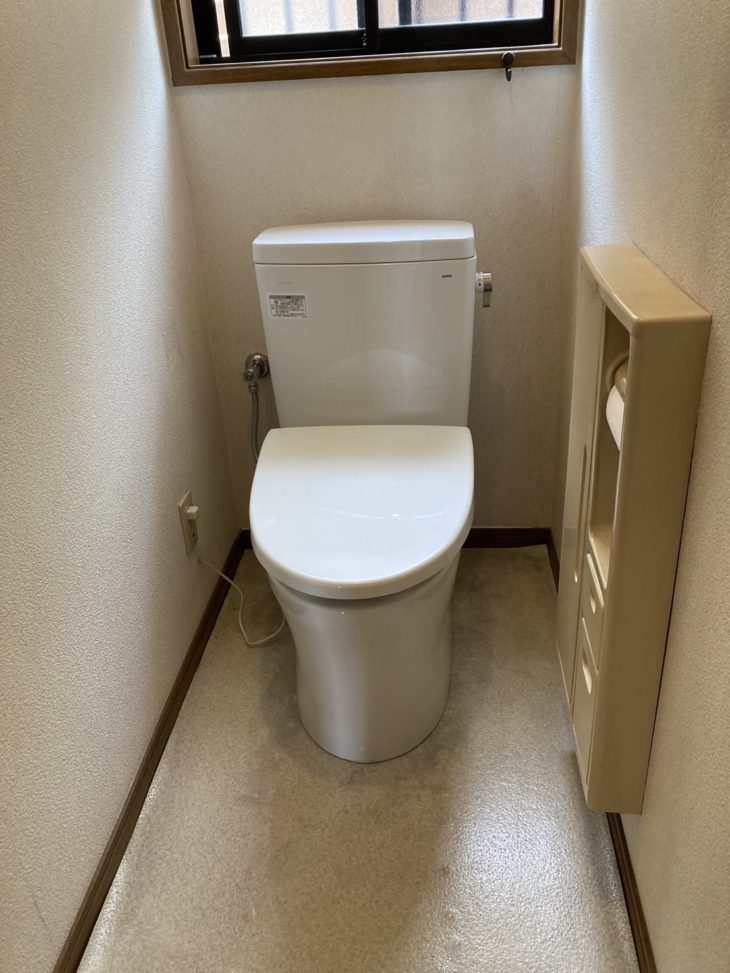 トイレの水が止まらない！トイレリフォーム｜函南町