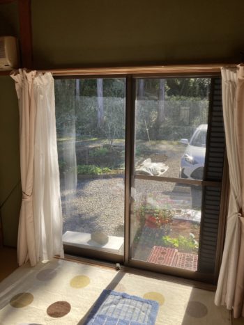 家の歪みがひどく、窓が閉められない。サッシ入替え工事 