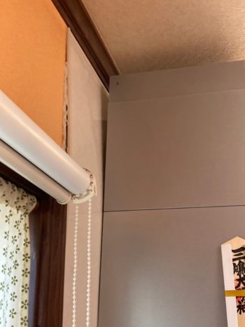 レンジフードが外れてきたので交換リフォーム