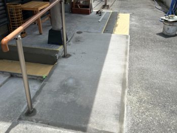 玄関ポーチ改修工事