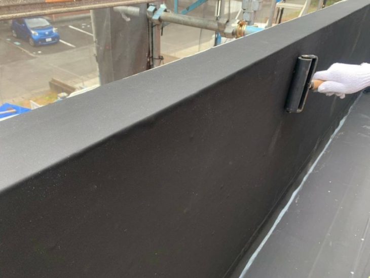 ベランダ内側がプクっと浮いている！ベランダ防水補修工事