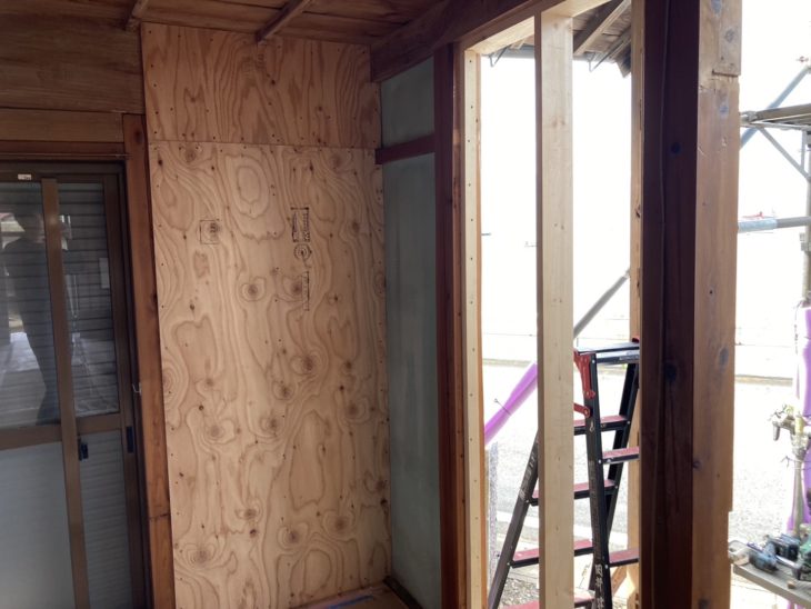 元和室の外壁部を開口しオーシャンビューを実現！