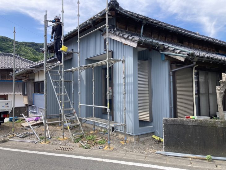 元和室の外壁部を開口しオーシャンビューを実現！