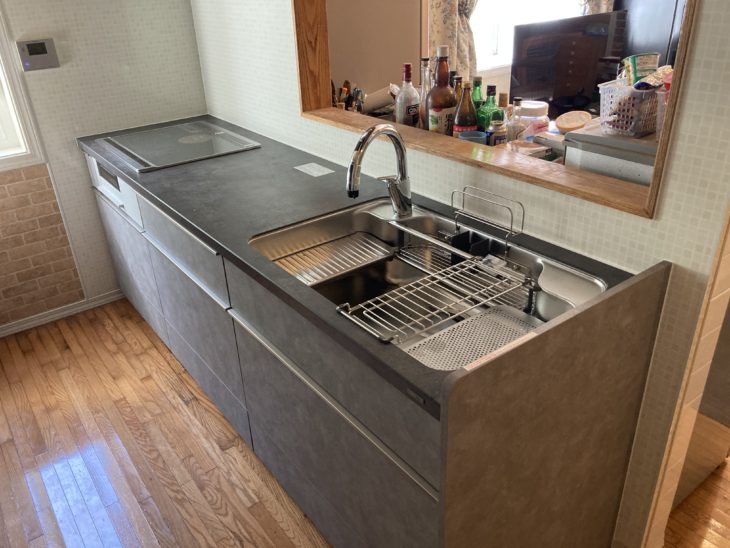 LIXIL「リシェル」おしゃれなキッチンにリフォーム｜伊豆の国市