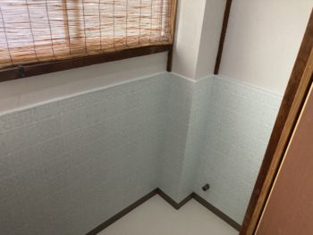 トイレ改修工事｜TOTO　ピュアレストQR+暖房便座