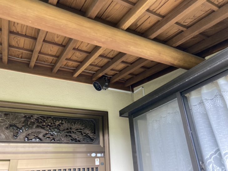 防犯対策に！ドアホンと防犯カメラの設置工事