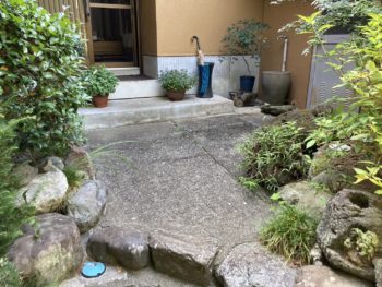 玄関アプローチ改修工事・外構工事