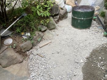 玄関アプローチ改修工事・外構工事