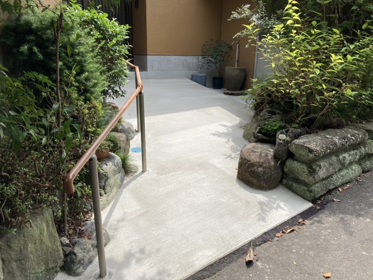 玄関アプローチ改修工事・外構工事