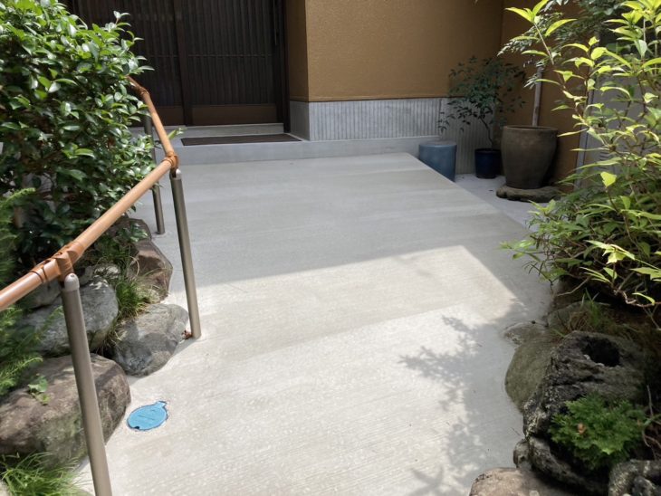 玄関アプローチ改修工事・外構工事