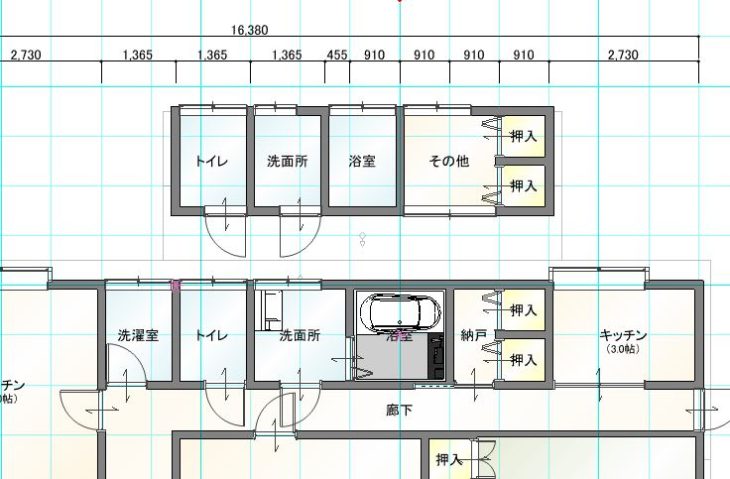 タイル浴室をユニットバスへ。３DCADを使ってご提案