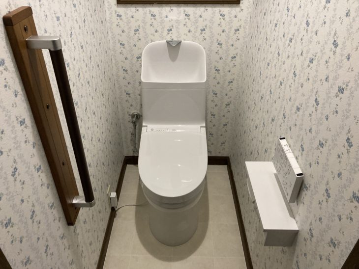 トイレ改修・手すり設置リフォーム｜函南町