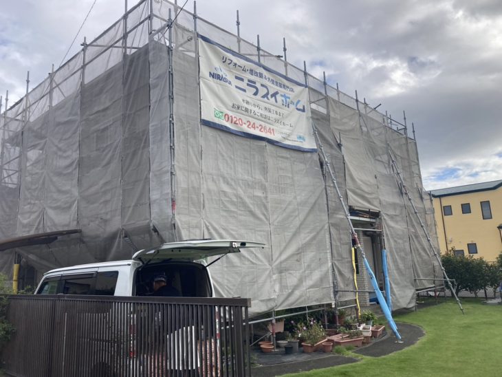 函南町の屋根外壁塗装ならニラスイホームへ┃屋根外壁塗装で180万円