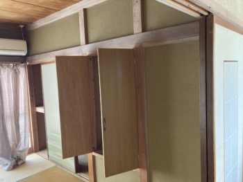 同居のお子様のために和室と洋室を一部屋に内装リフォーム