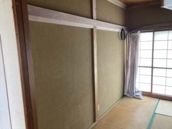 同居のお子様のために和室と洋室を一部屋に内装リフォーム