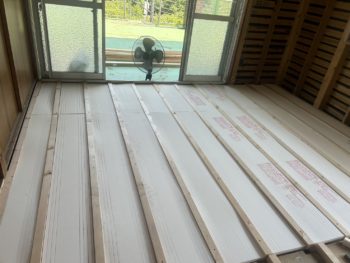 同居のお子様のために和室と洋室を一部屋に内装リフォーム