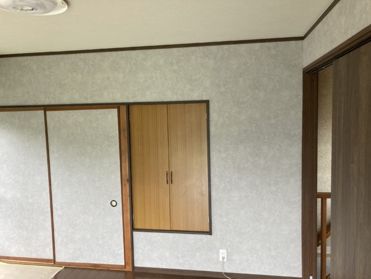 同居のお子様のために和室と洋室を一部屋に内装リフォーム