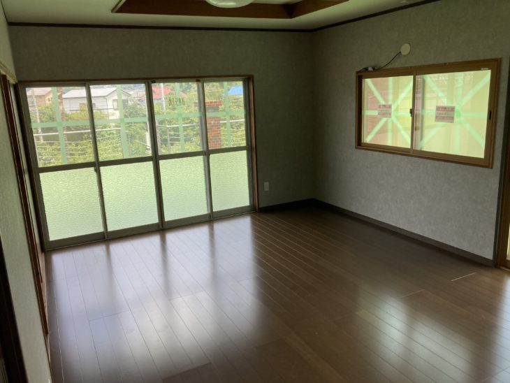 同居のお子様のために和室と洋室を一部屋に内装リフォーム