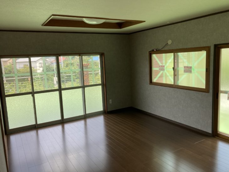 同居のお子様のために和室と洋室を一部屋に内装リフォーム