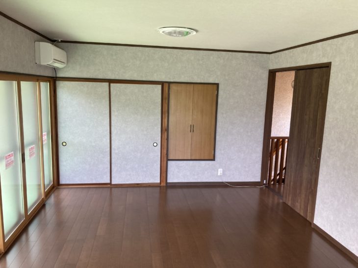 同居のお子様のために和室と洋室を一部屋に内装リフォーム