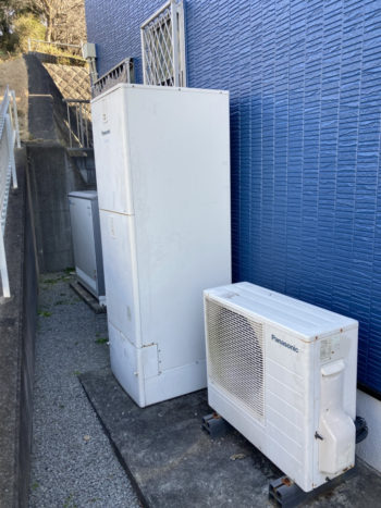 太陽光発電とエコキュートのパワーコンディショナー交換（三島市）