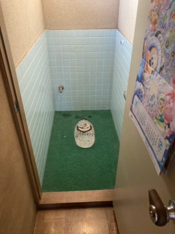 古いトイレから水漏れ。トイレ交換リフォーム｜伊豆市