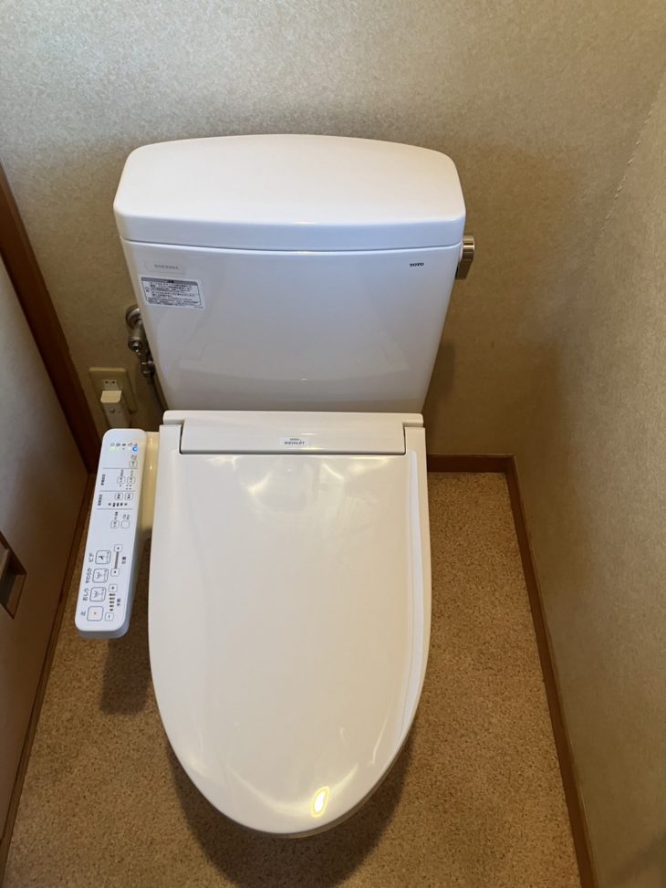 水回り機器交換工事（洗面化粧台の水栓、トイレ、浴室換気扇）｜伊豆の国市