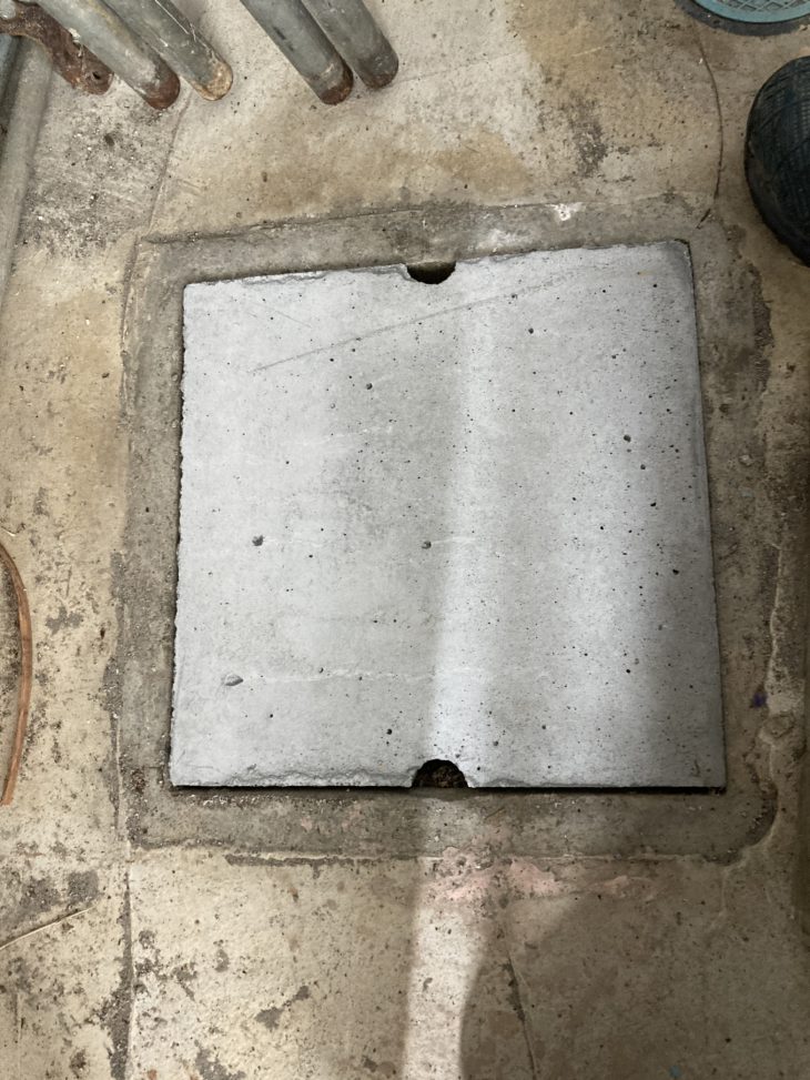 ひび割れたコンクリート桝蓋交換｜伊豆の国市ニラスイホーム本店