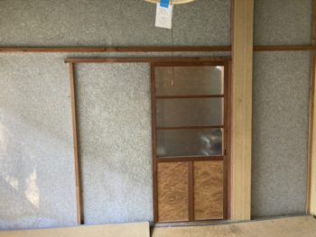 農機具倉庫を改修しシャワー室+脱衣場+化粧室を新設｜伊豆の国市