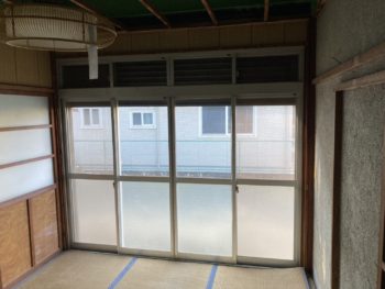 農機具倉庫を改修しシャワー室+脱衣場+化粧室を新設｜伊豆の国市