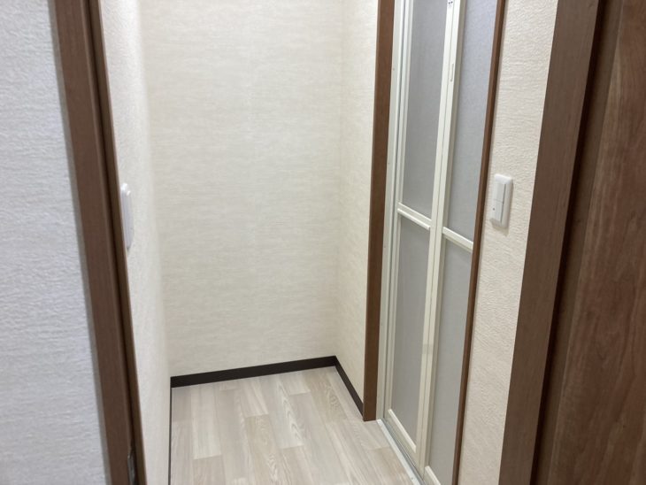 農機具倉庫を改修しシャワー室+脱衣場+化粧室を新設｜伊豆の国市