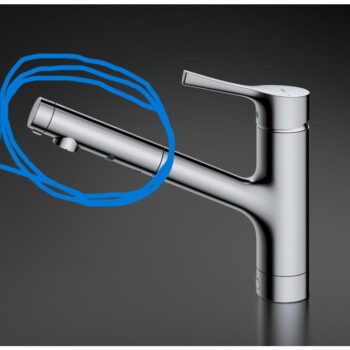 水栓のストレーナー清掃でピンが割れて失敗