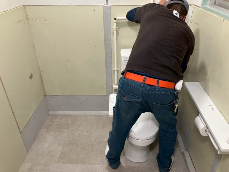 コスパよく店舗のトイレリフォームを実施!9万7000円