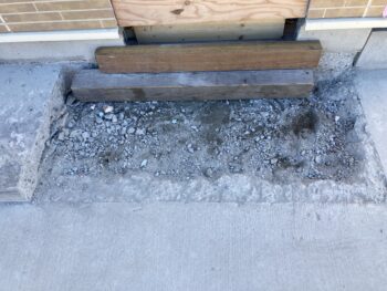 事業所に外部トイレ空間を新設