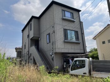 屋根外壁塗装、ベランダ防水、コーキング工事｜函南町仁田