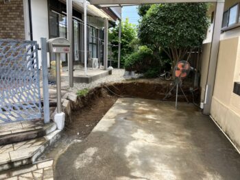 駐車場拡張工事｜伊豆の国市