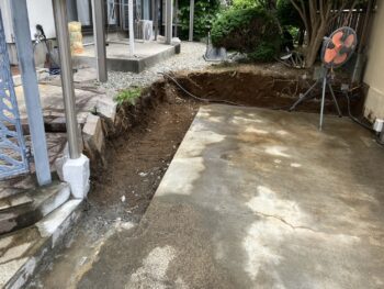 駐車場拡張工事｜伊豆の国市