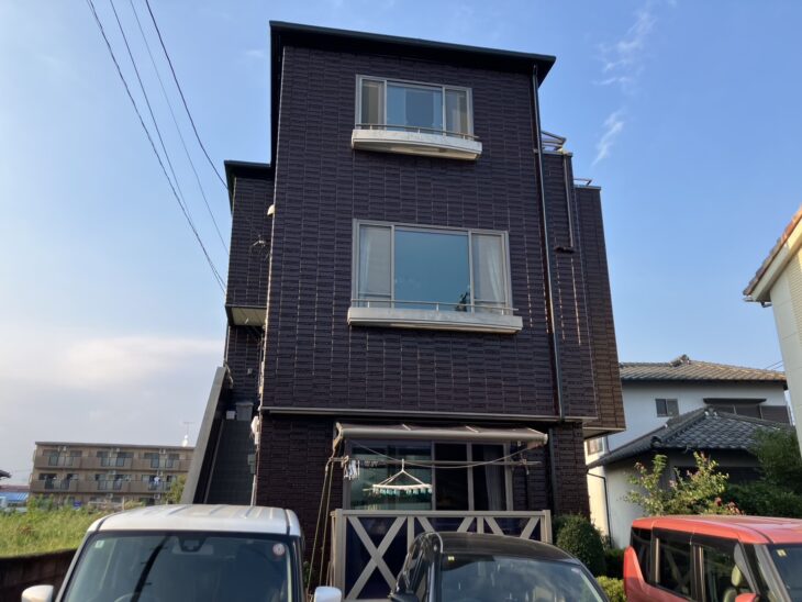 屋根外壁塗装、ベランダ防水、コーキング工事｜函南町仁田