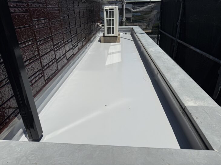 屋根外壁塗装、ベランダ防水、コーキング工事｜函南町仁田