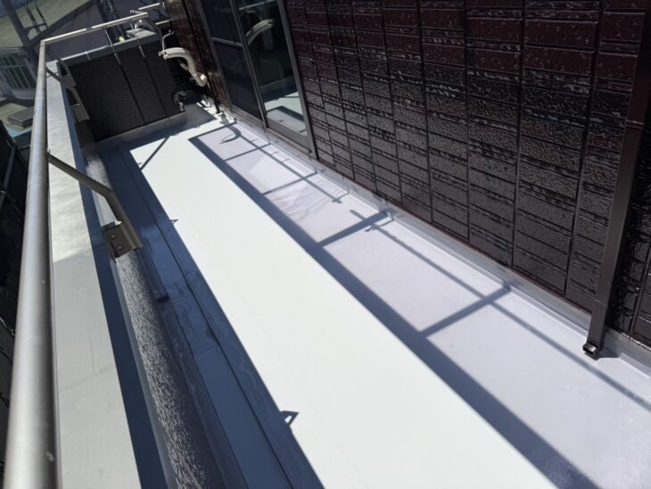 屋根外壁塗装、ベランダ防水、コーキング工事｜函南町仁田