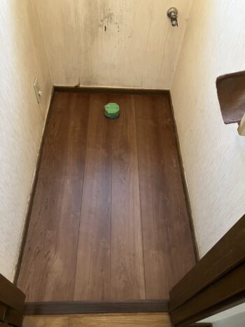 ウォシュレットからお水が出ない ！床が腐食している！トイレリフォーム