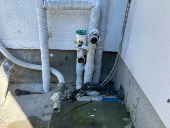 ガス給湯器の交換、浴室シャワー水栓の交換｜長泉町