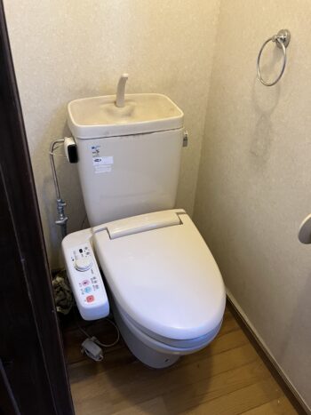 水漏れ発生から約5年間使用していなかったトイレの改修工事