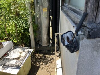 電気温水器が故障。ガス給湯器へ交換｜沼津市