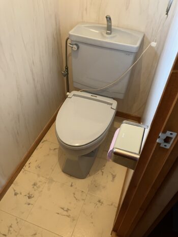 函南町｜手洗い無しやウォシュレット対応も可能！トイレ交換工事